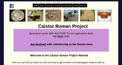 Desktop Screenshot of caistorromanproject.org